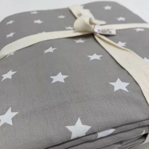 Pottery Barn Kids Star Duvet Cover Full/Queen Gray